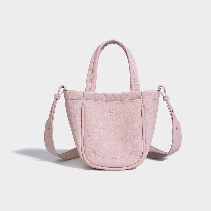 Basket French bucket bag
